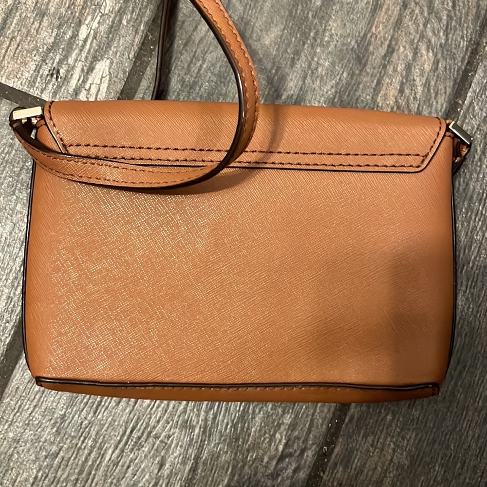 Kate Spade Leather Gold Turn Clasp Crossbody Purse Bag - Picture 3 of 5